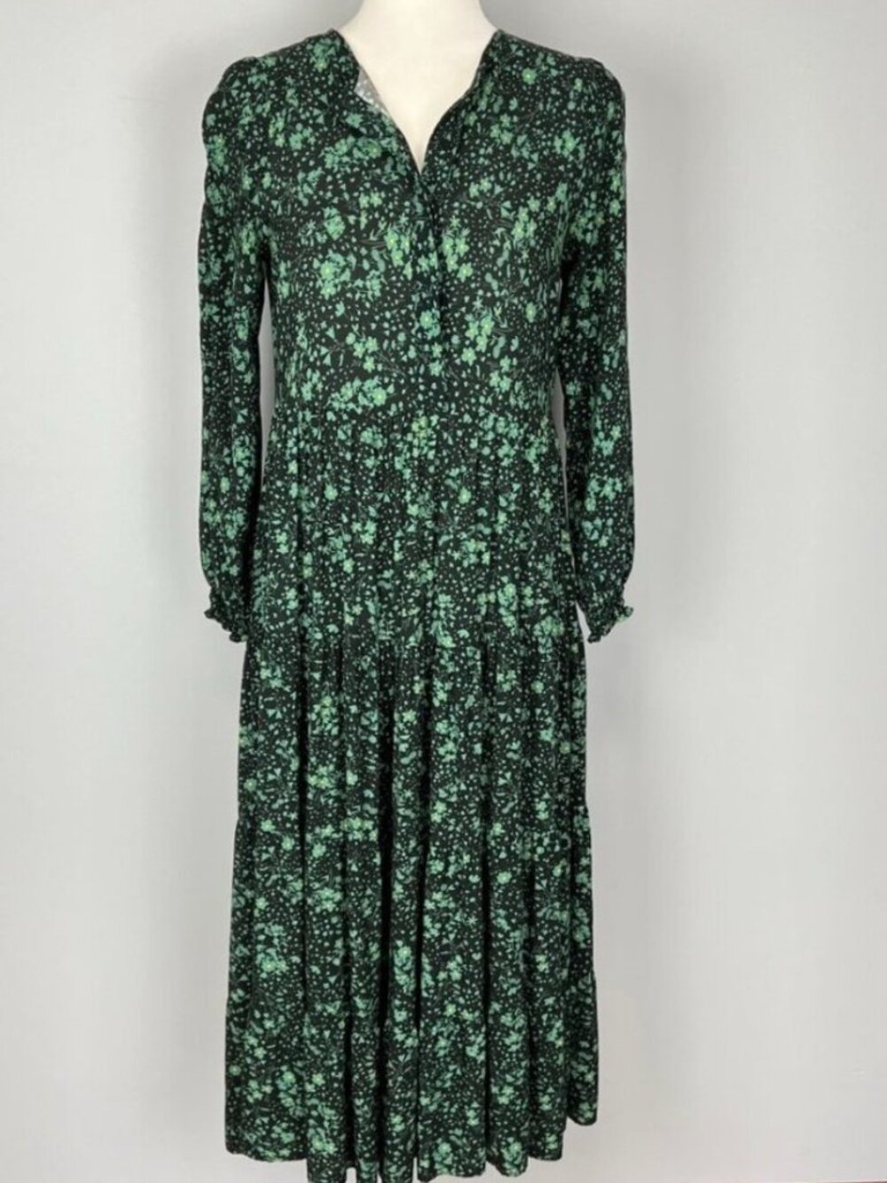 ZARA 'ANGEL' MIDI DRESS Sz. S EUC - Picture 8 of 8